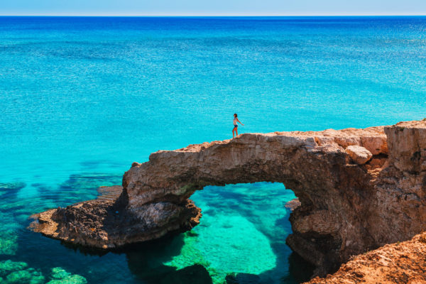 Cyprus island cliffs