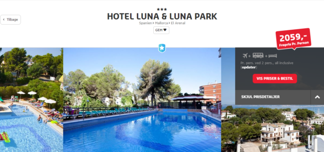 Mallorca Hotel Luna