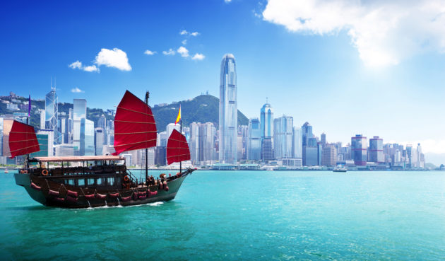 China Hong Kong Boat