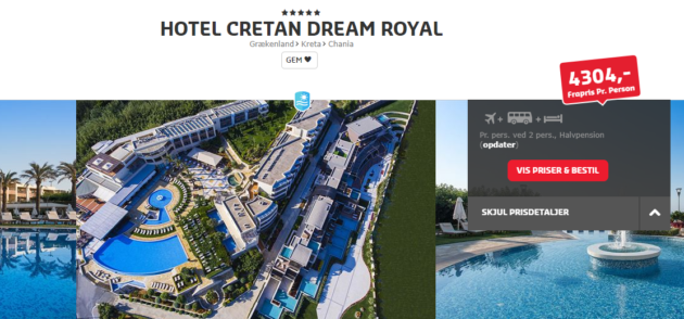 Hotel Cretan Dream