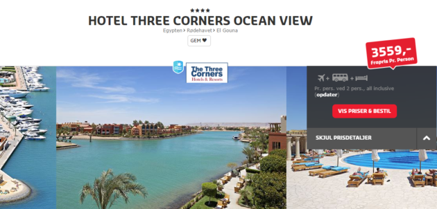 HOTEL THREE CORNERS OCEAN VIEW