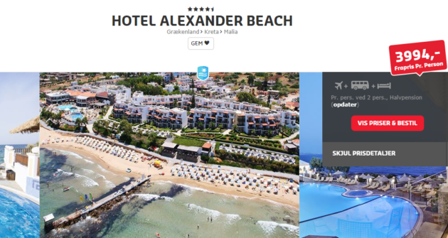HOTEL ALEXANDER BEACH