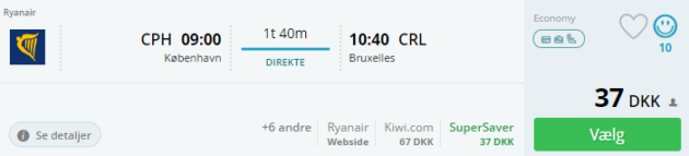 Flights to Brussels