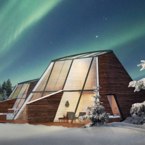 Northern Lights: 2 days in Finland with a private glasshouse, breakfast, whirlpool & sauna only 2033 kr