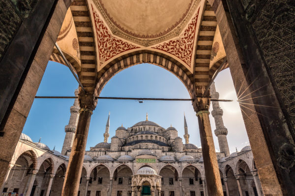 Türkei Istanbul Blue Mosque Sutanahmet