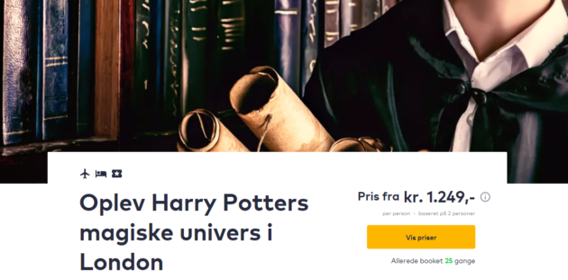 3 days London Harry Potter